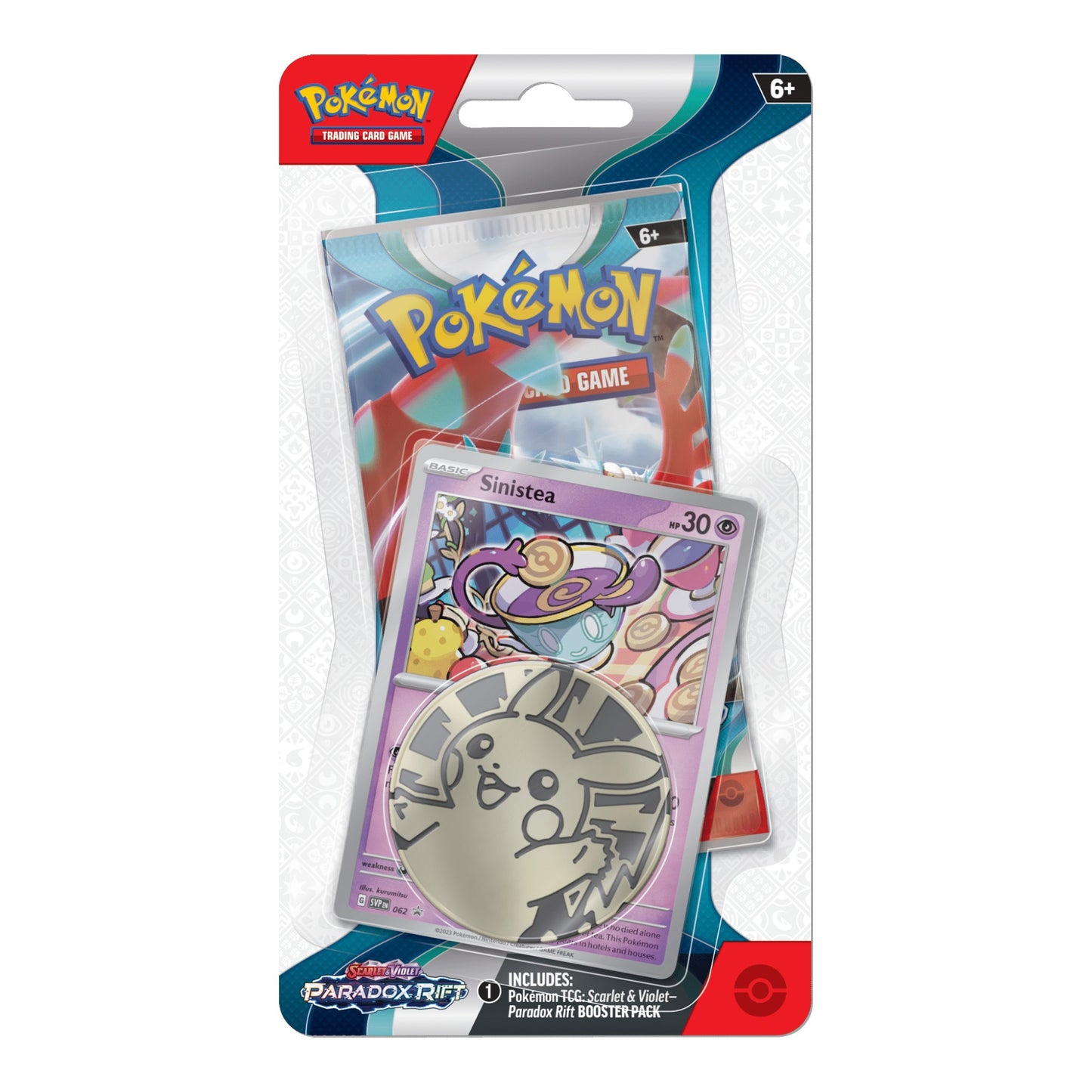 Pokémon TCG: Scarlet & Violet - Paradox Rift - Checklane Blister - Sinistea