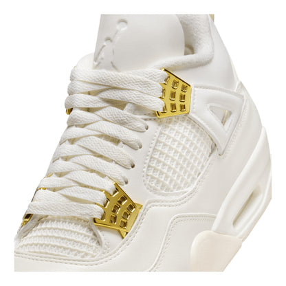 Jordan 4 Retro Metallic Gold (Women's) - AQ9129-170