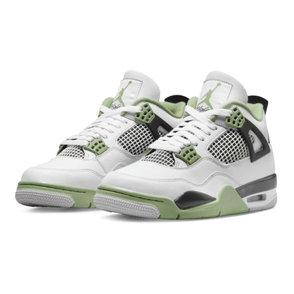 Jordan 4 Retro Seeschaum (Damen) - AQ9129-103