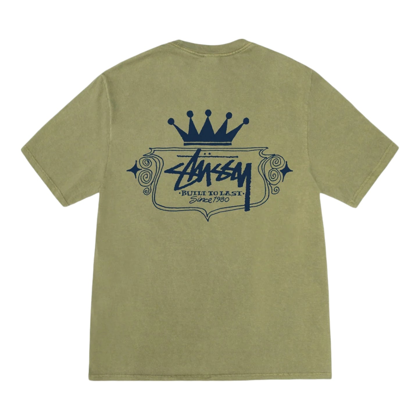 Stussy Built To Last Tee Pigment Dyed