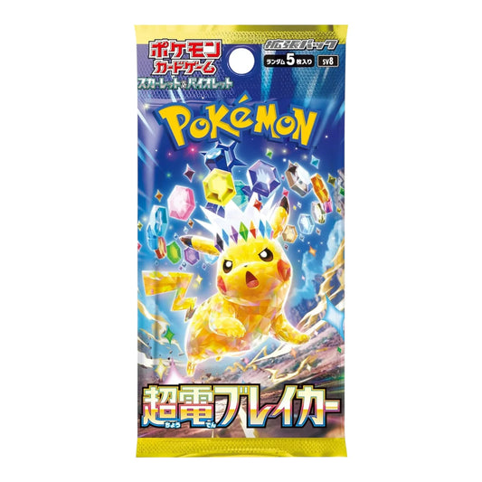 Pokemon Card Game Scarlet &amp; Violet Expansion Pack "Supercharged Breaker / Super Electric Breaker" Box Japan