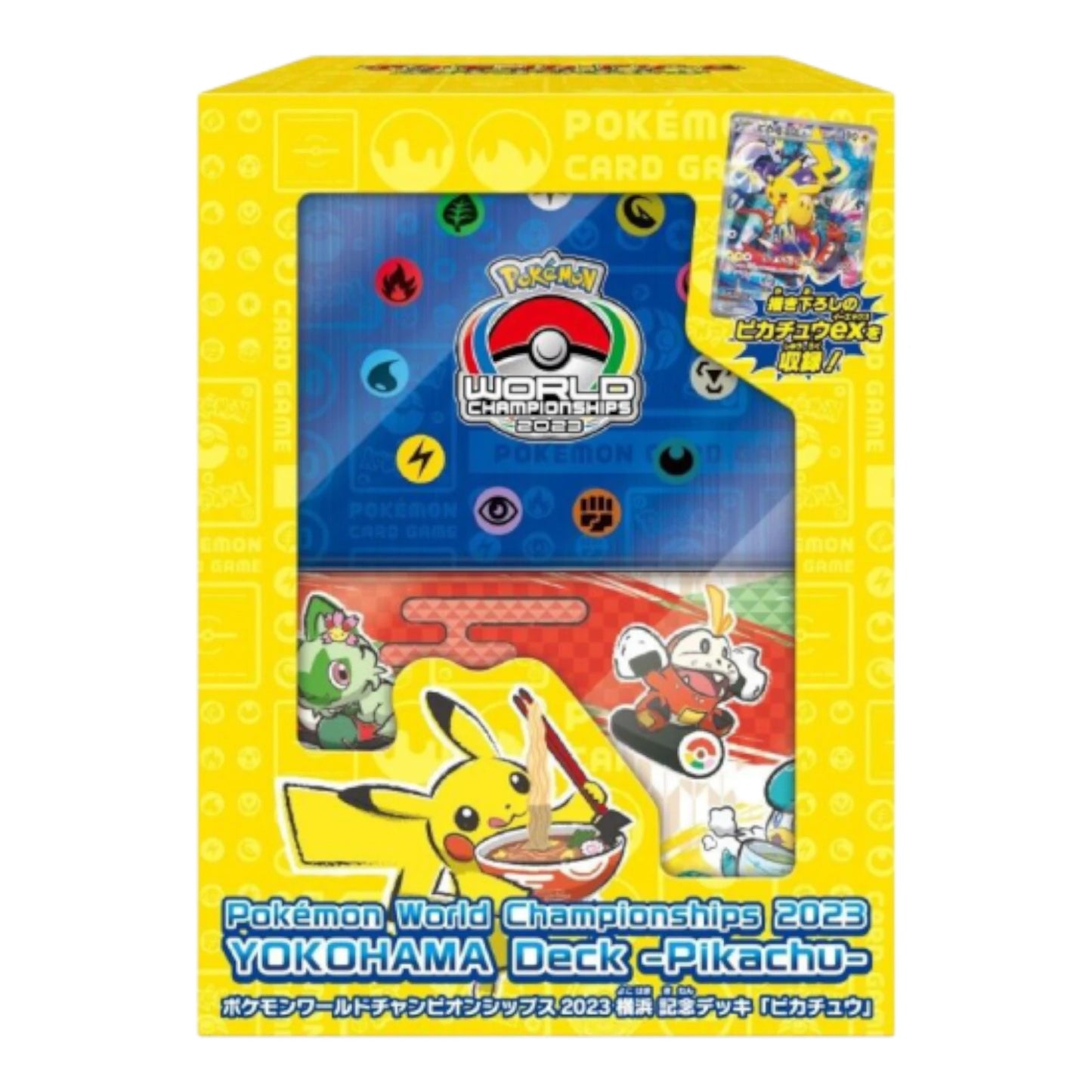 Pokemon Weltmeisterschaften 2023 Yokohama Jubiläumsdeck „Pikachu“ Japan