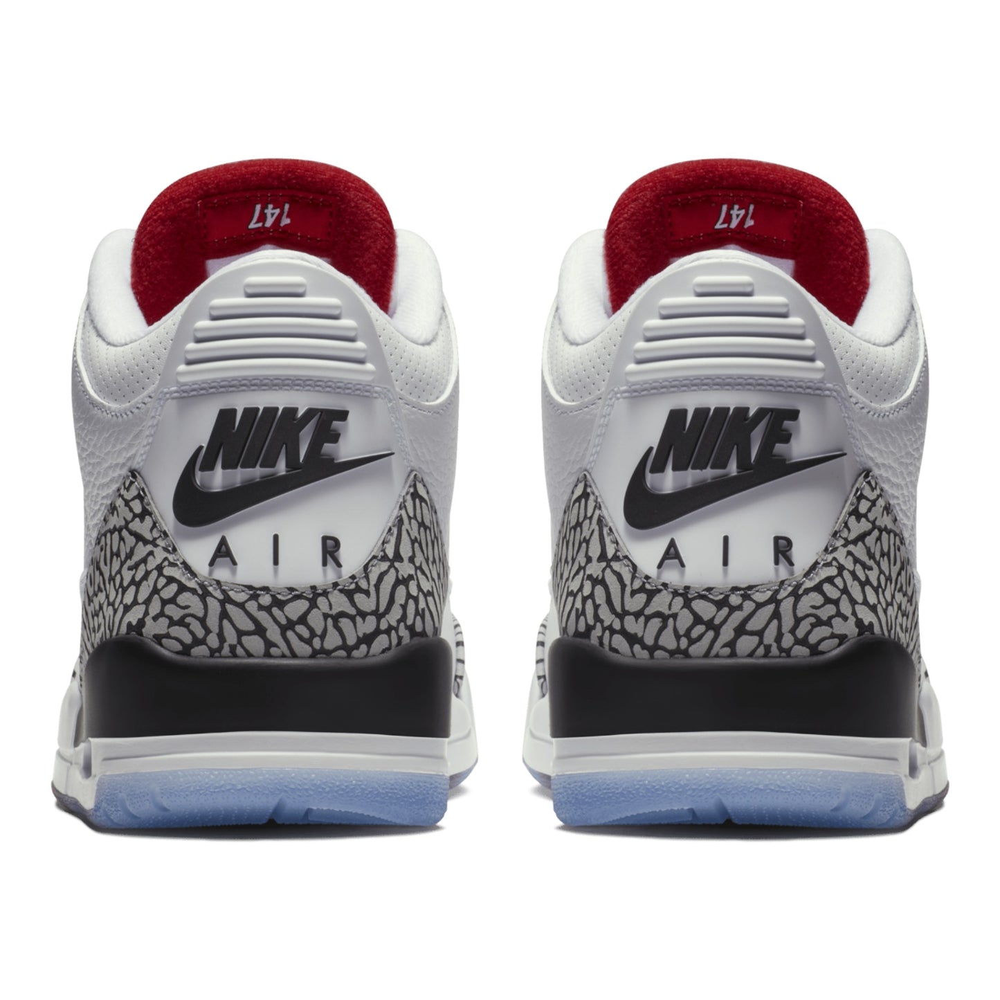 Air Jordan 3 Retro Freiwurflinie Weißer Zement