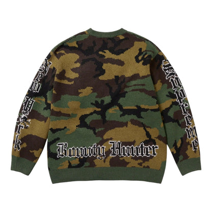 Supreme Bounty Hunter Sweater Woodland (FW23)