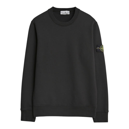 Stone Island – Sweatshirt mit Rundhalsausschnitt und Stückfärbung