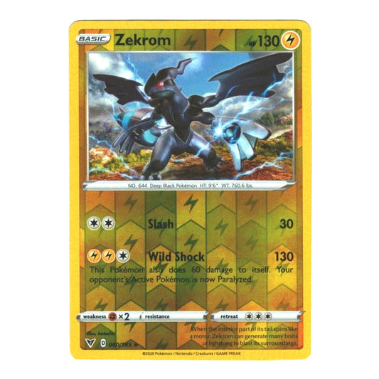 Pokémon Zekrom [Reverse Holo] #60