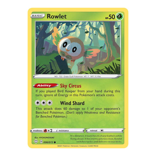 Pokémon Rowlet #6