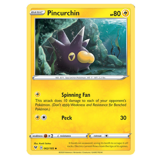 Pokémon Pincurchin #62