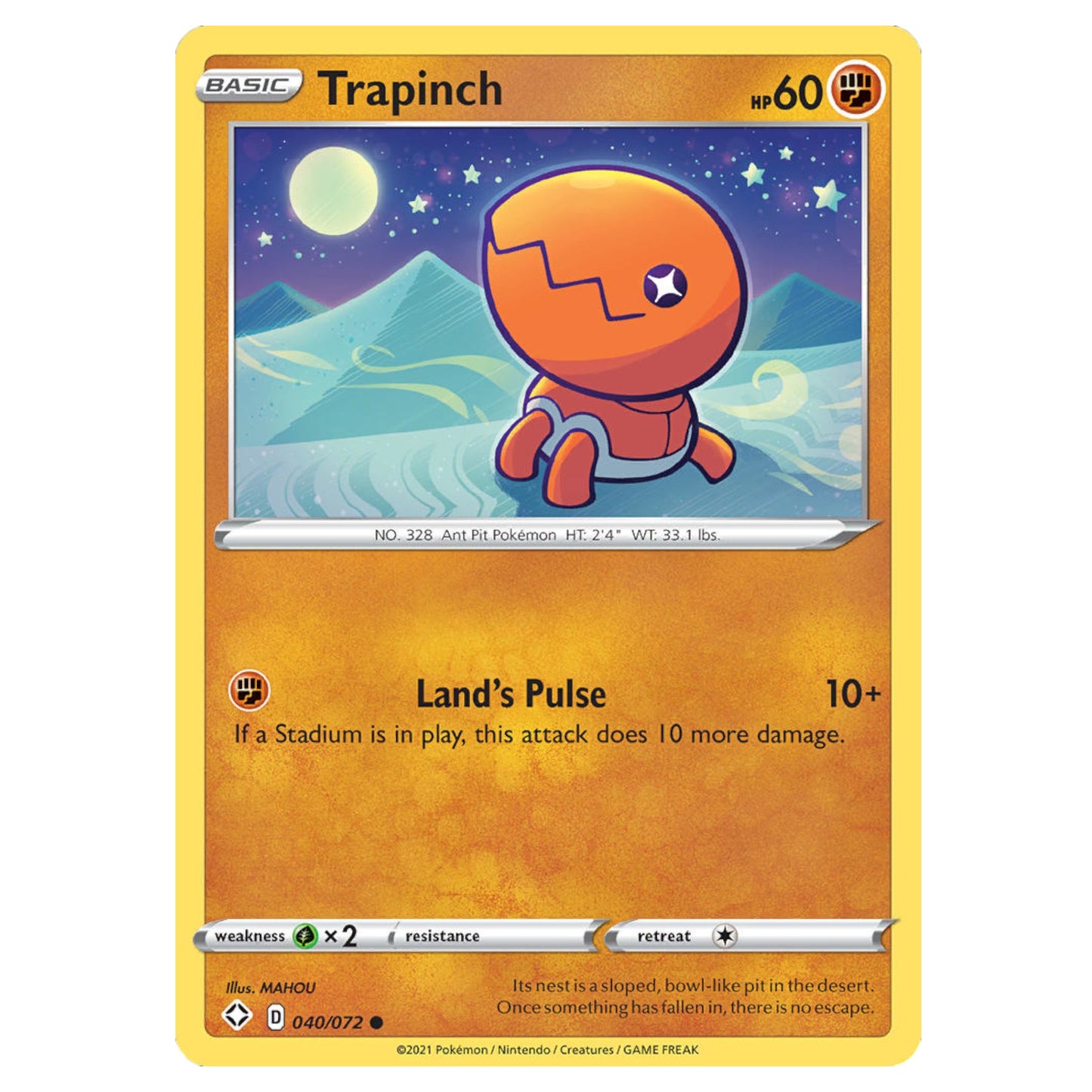 Pokémon Trapinch #40