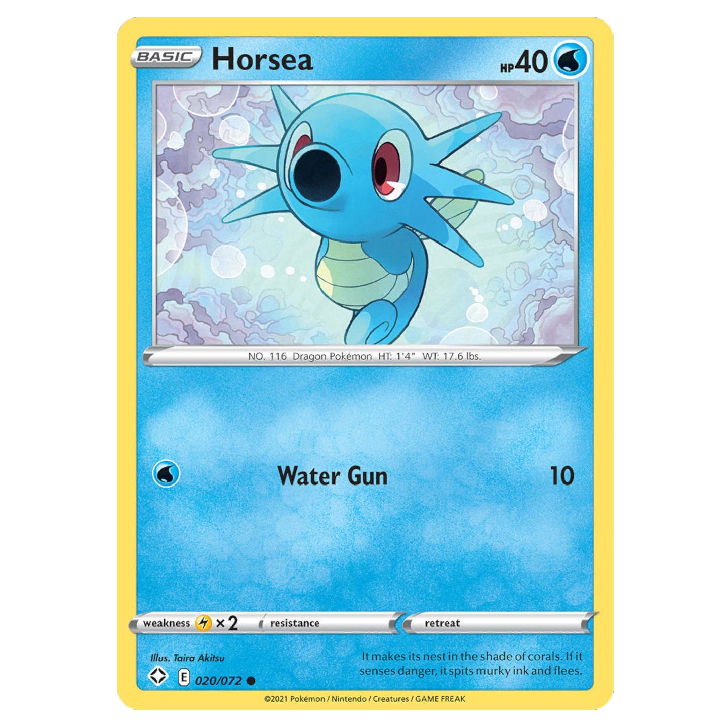 Pokémon Horsea #20