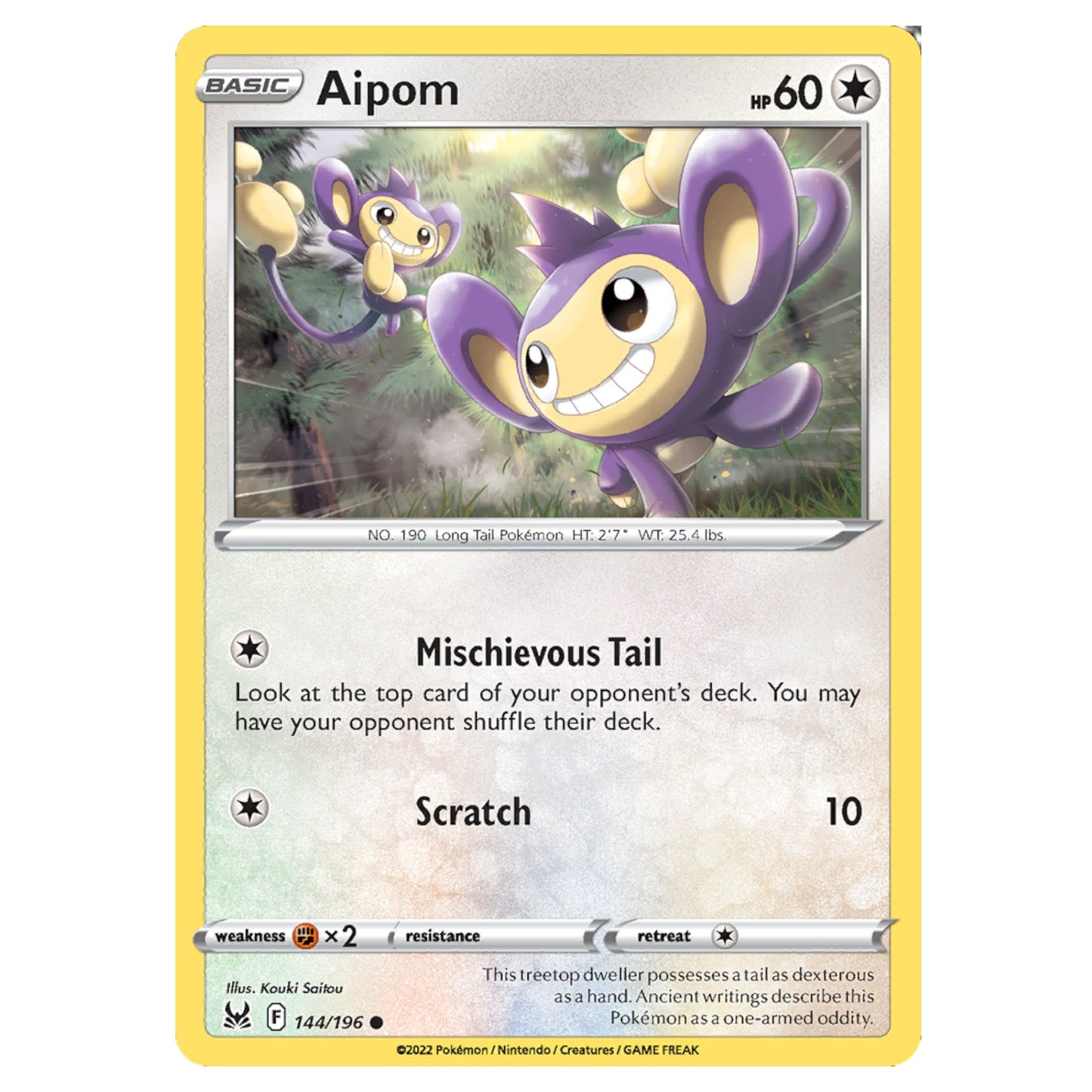 Pokémon Aipom #144