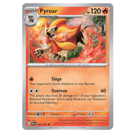 Pokémon Pyroar #032/193