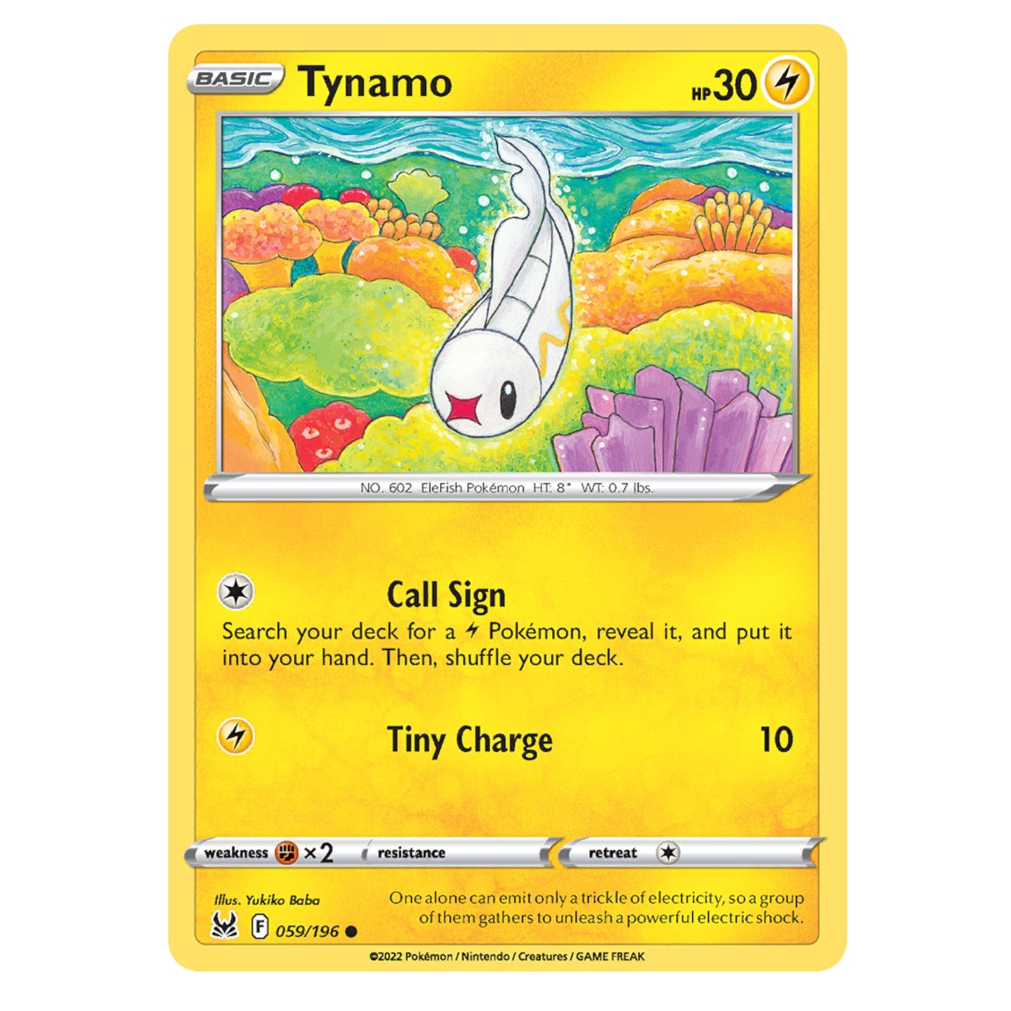 Pokémon Tynamo #059/196