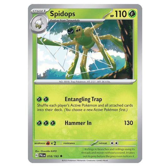 Pokémon Spidops #018/193