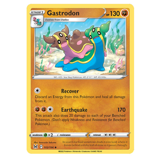 Pokémon Gastrodon #102/196