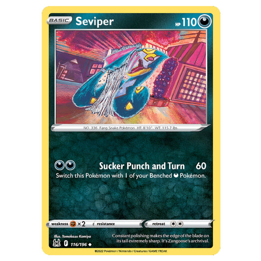 Pokémon Seviper #116/196