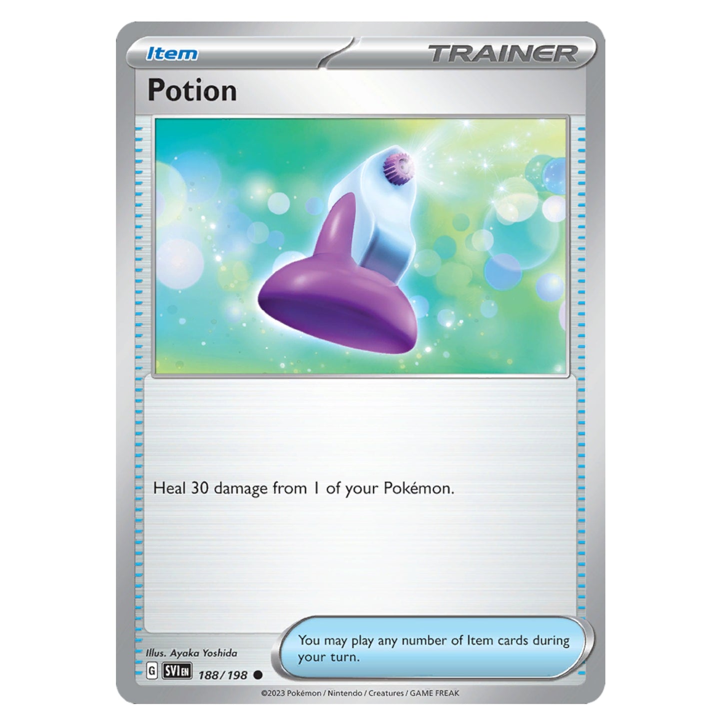 Pokémon Trainer Potion #188/198