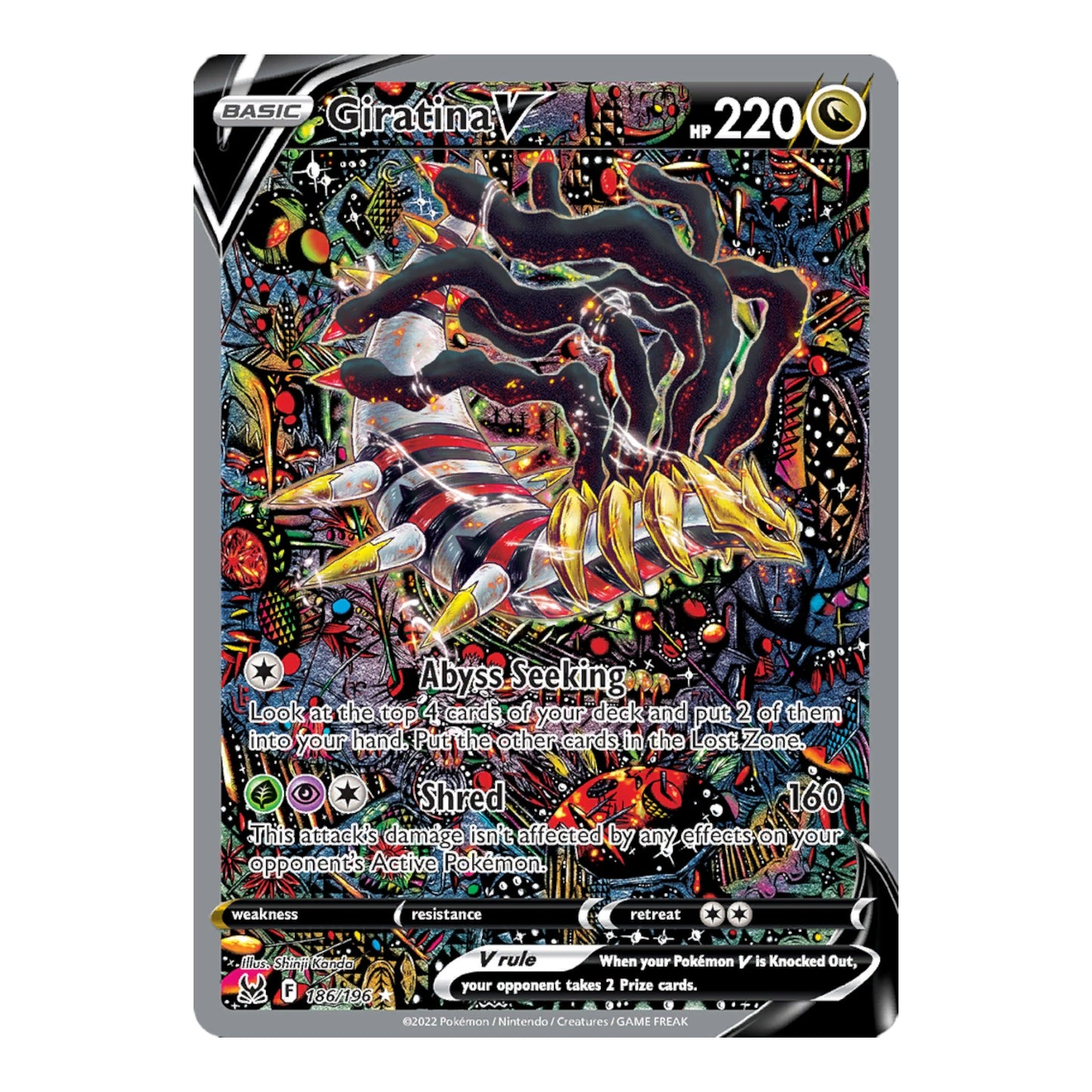 Pokémon Giratina V #186/196