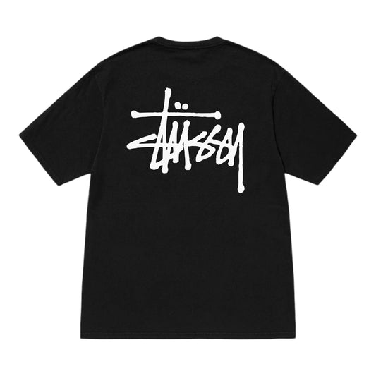 Stussy Basic T-Shirt mit Pigmentfärbung