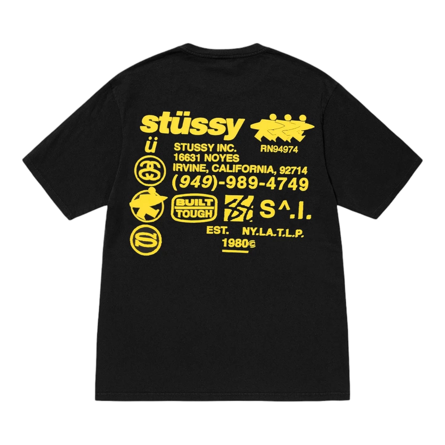 Stussy DNA T-Shirt mit Pigmentfärbung