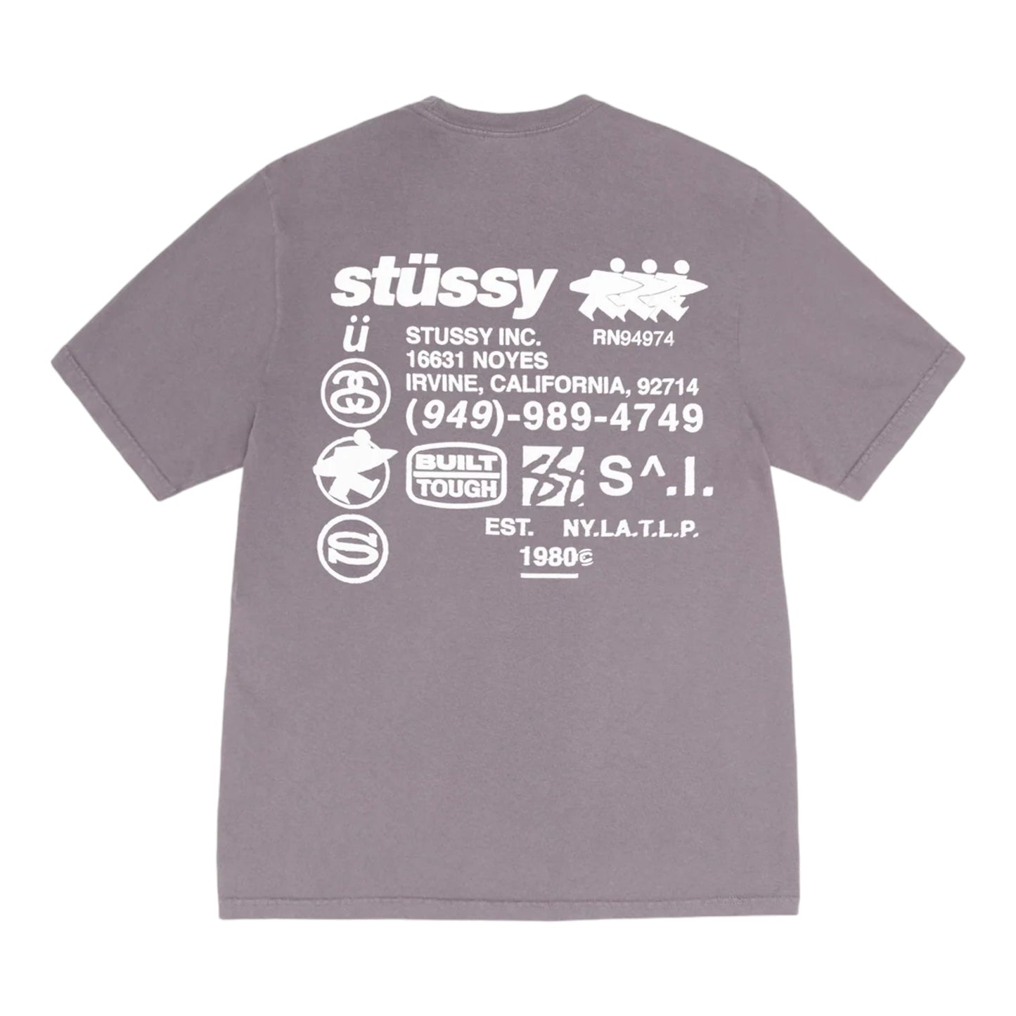 Stussy DNA Tee Pigment Dyed