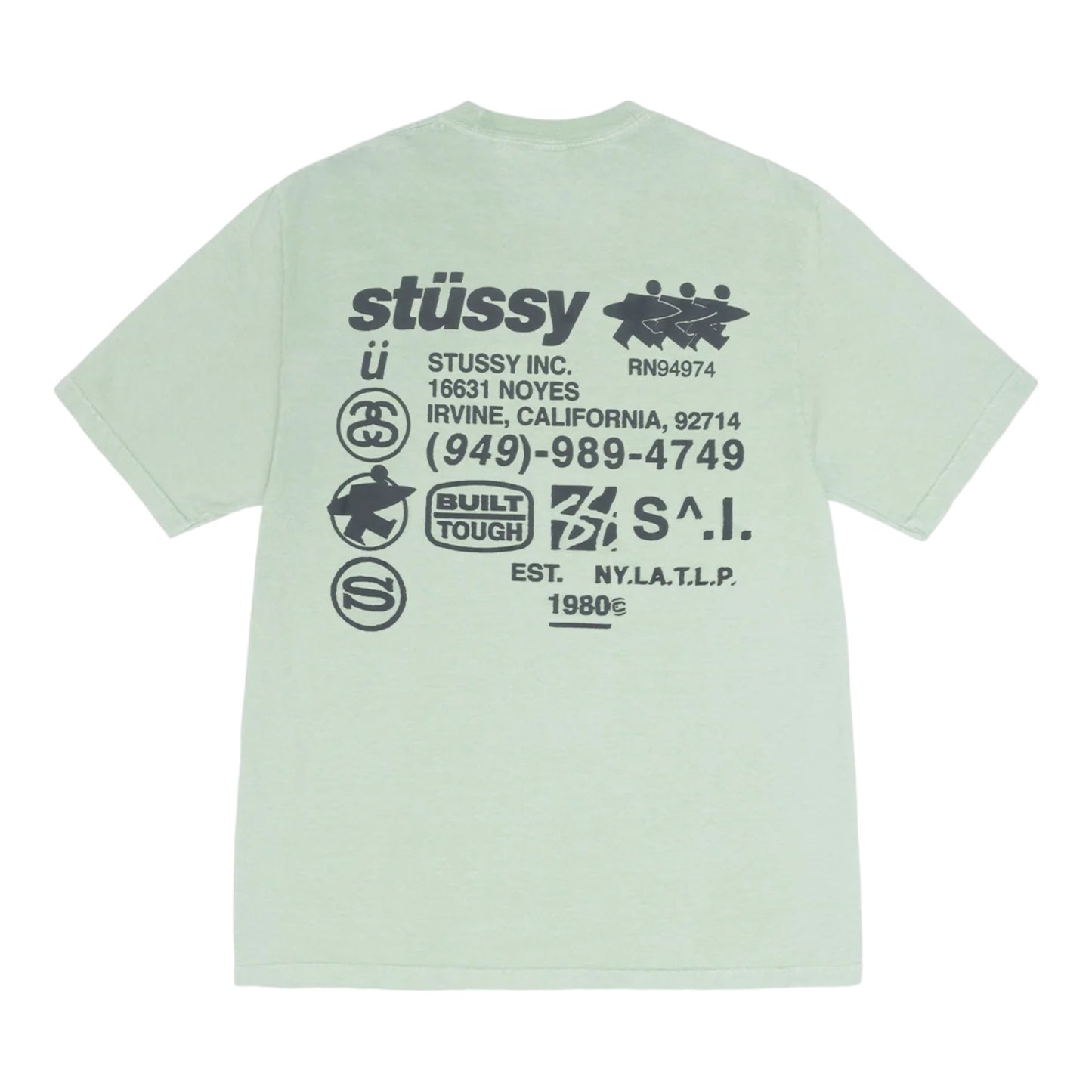 Stussy DNA T-Shirt mit Pigmentfärbung