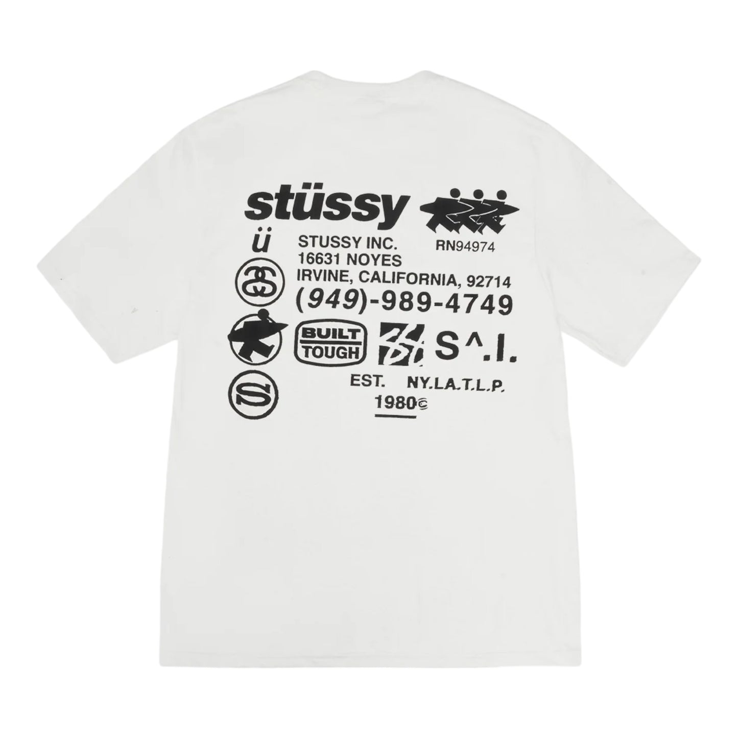 Stussy DNA T-Shirt mit Pigmentfärbung