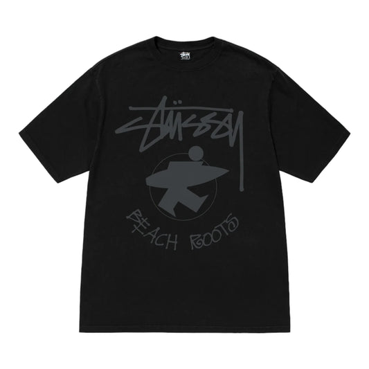 Stussy – Beach Roots – T-Shirt mit Pigmentfärbung