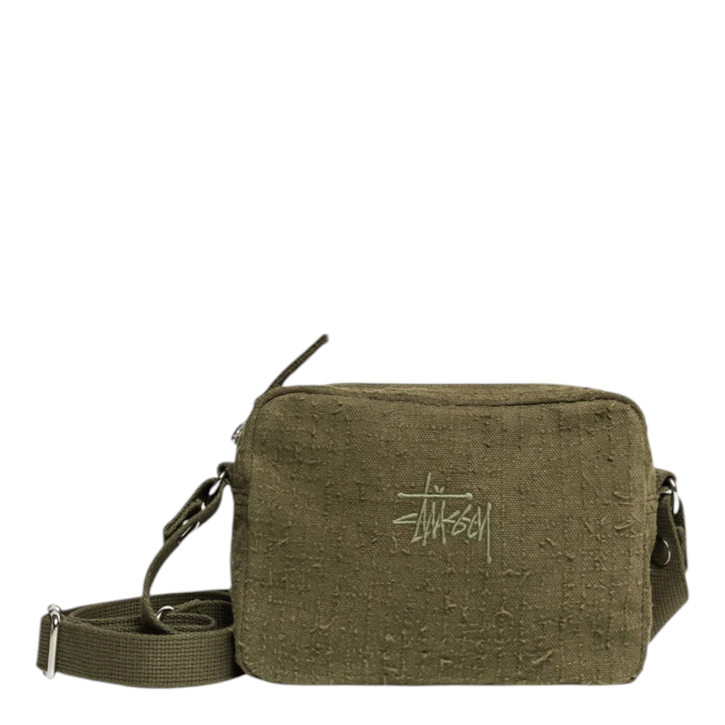 Stussy – Seitentasche aus Canvas