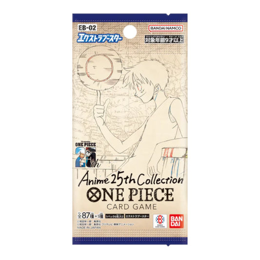 ONE PIECE Card Game Extra Booster "Anime 25th Collection" Box Japan