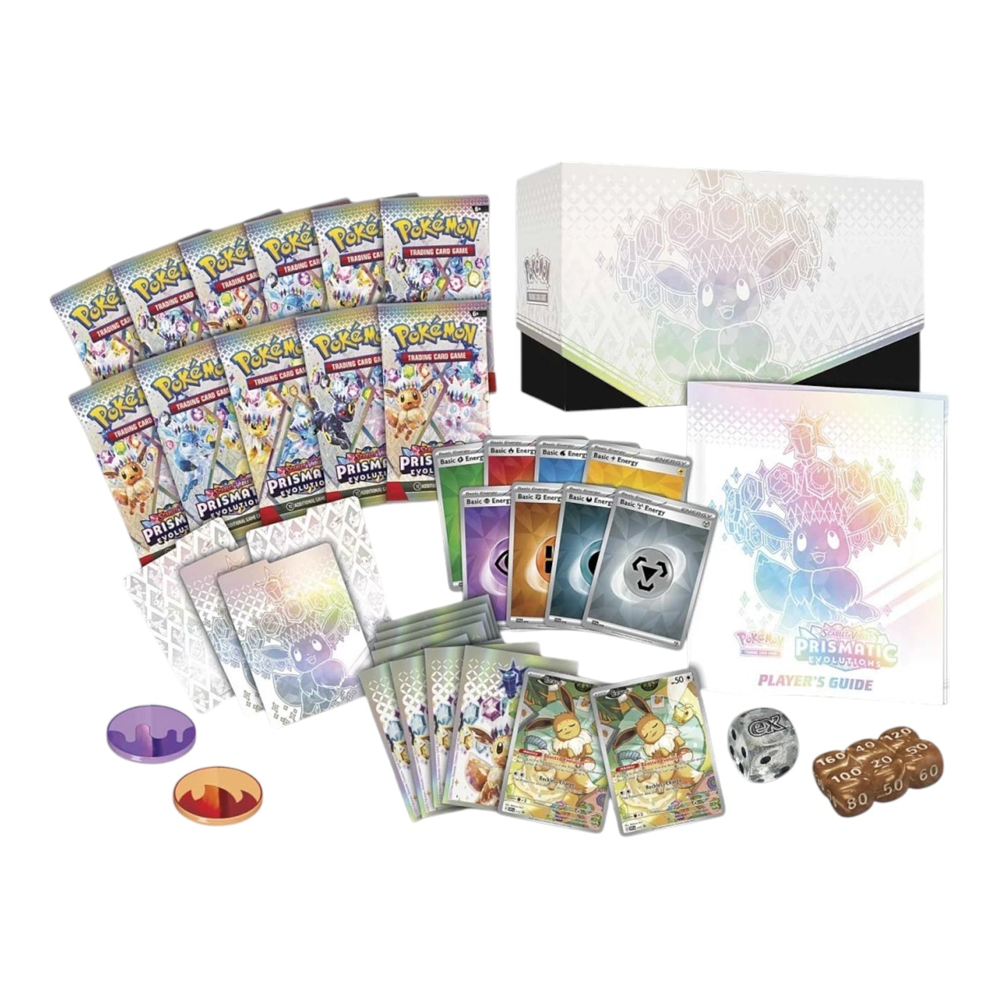 Pokemon Card Game Scarlet & Violet Prismatic Evolutions Elite Trainer Box ENG