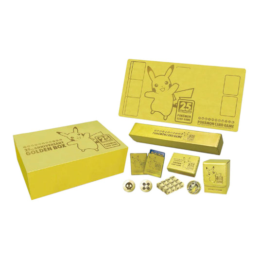 Pokémon-Kartenspiel 25. Jubiläum, Goldene Box, Japan