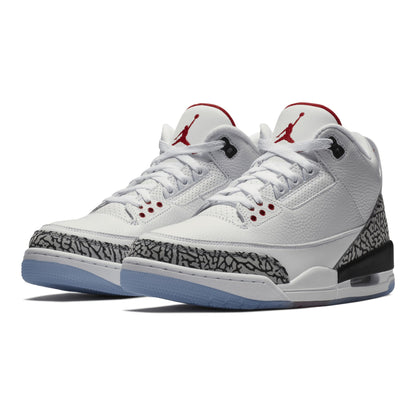 Air Jordan 3 Retro Freiwurflinie Weißer Zement