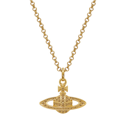 Vivienne Westood Mini Bass Relief Pendant Necklace