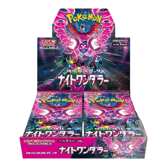 Pokémon-Kartenspiel Scarlet &amp; Violet Enhanced Erweiterungspaket "Night Wanderer" Box Japan