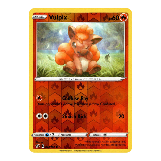 Pokémon Vulpix [Reverse Holo] #24