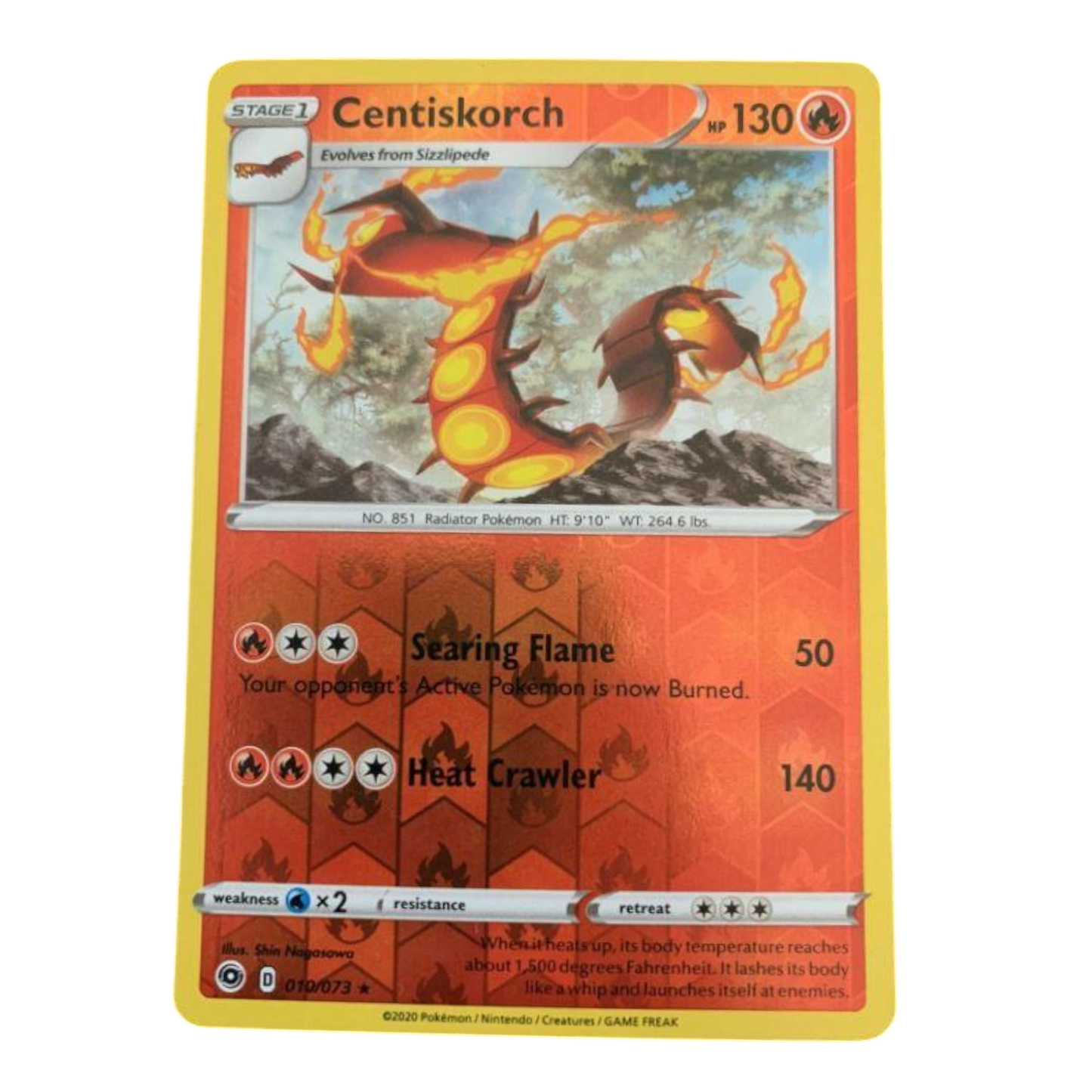 Pokémon Centiskorch [Reverse Holo] #10