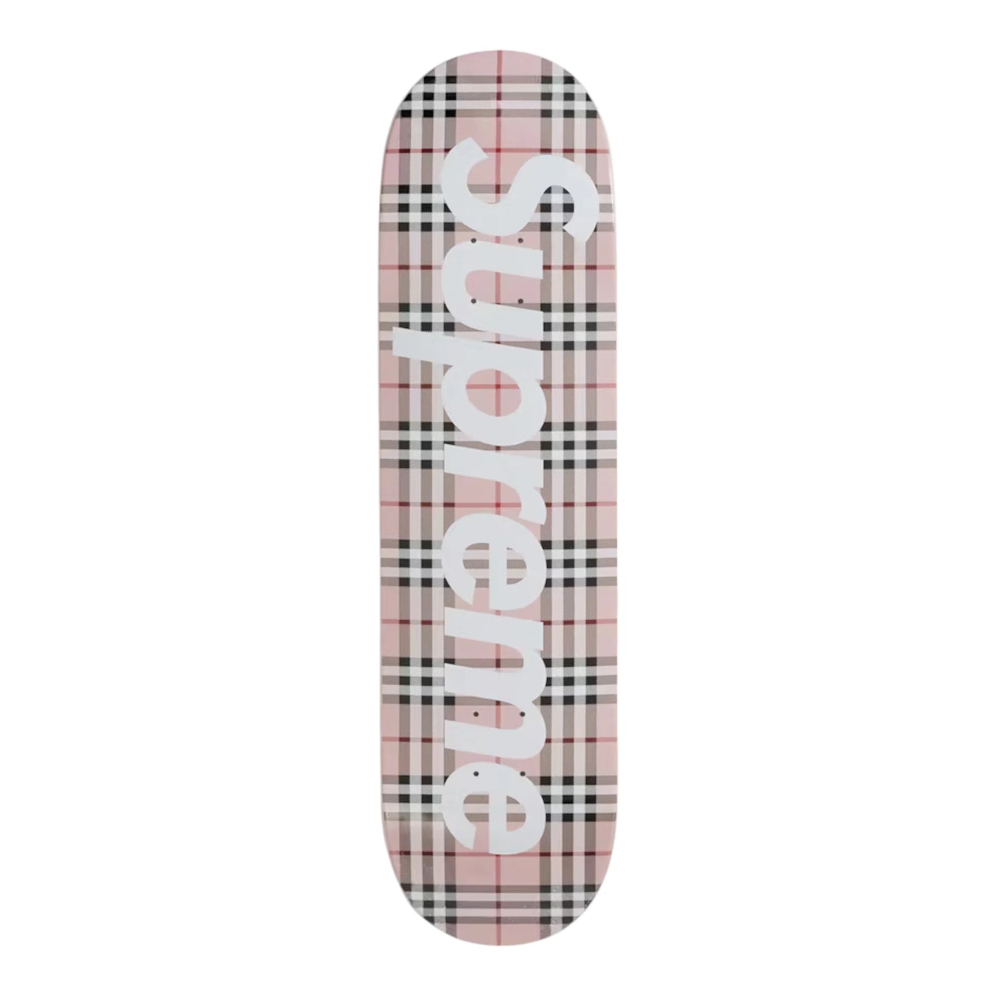 Supreme Burberry Skateboard Deck