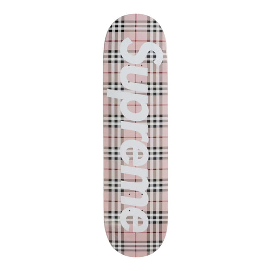 Supreme Burberry Skateboard-Deck