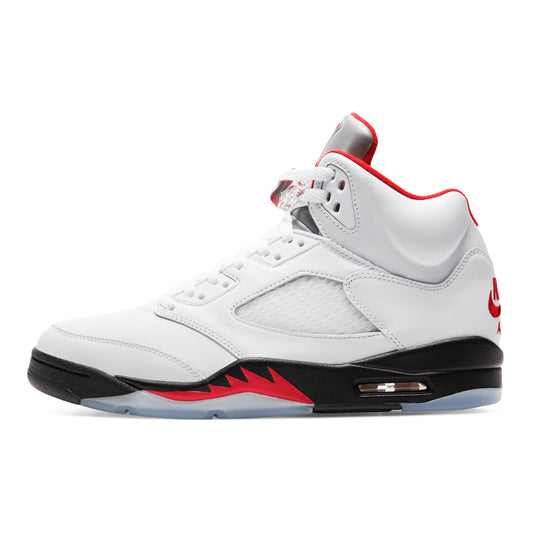 Jordan 5 Retro Fire Red Silver Tongue (2020)