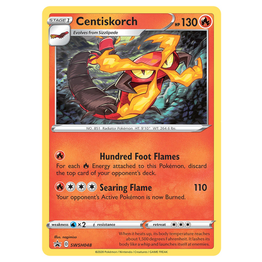 Pokémon Centiskorch #SWSH048