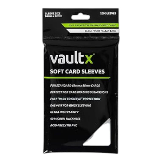 Vault X Soft Sleeves für TCG-Sammelkarten (200er-Pack)