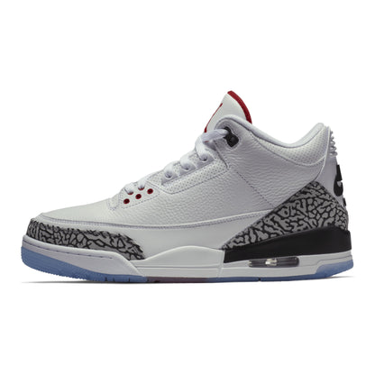 Air Jordan 3 Retro Freiwurflinie Weißer Zement