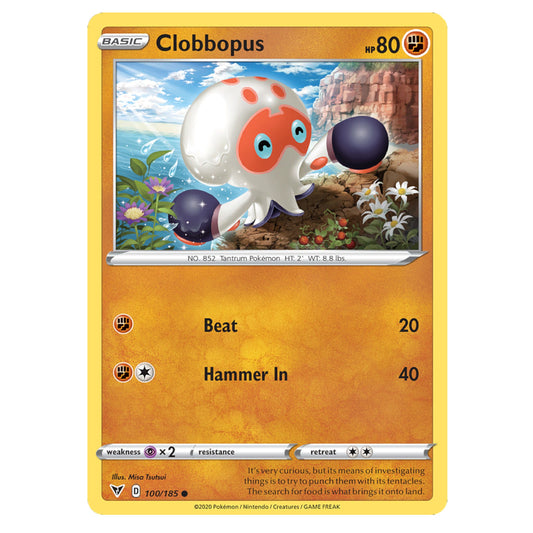 Pokémon Clobbopus #100/185