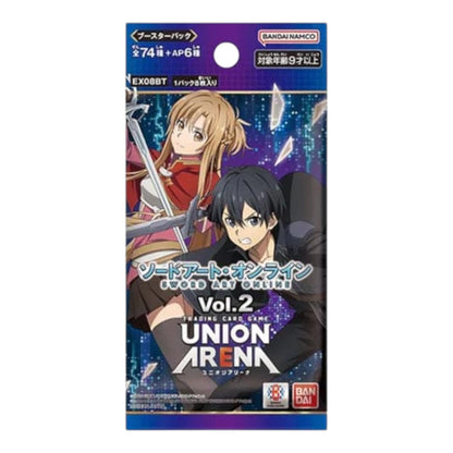 UNION ARENA Booster Pack "Sword Art Online Vol.2" Box Japan