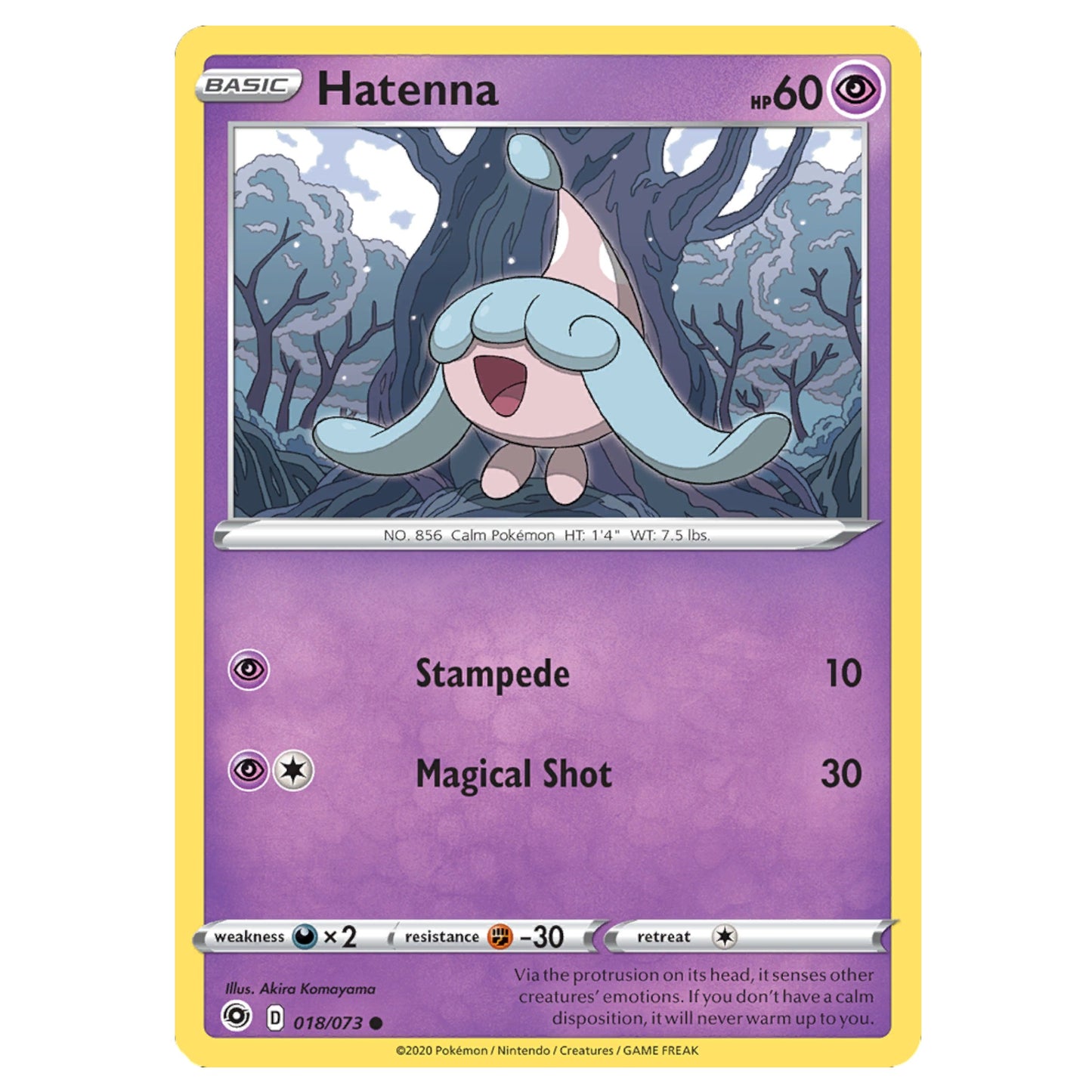 Pokémon Hatenna #18