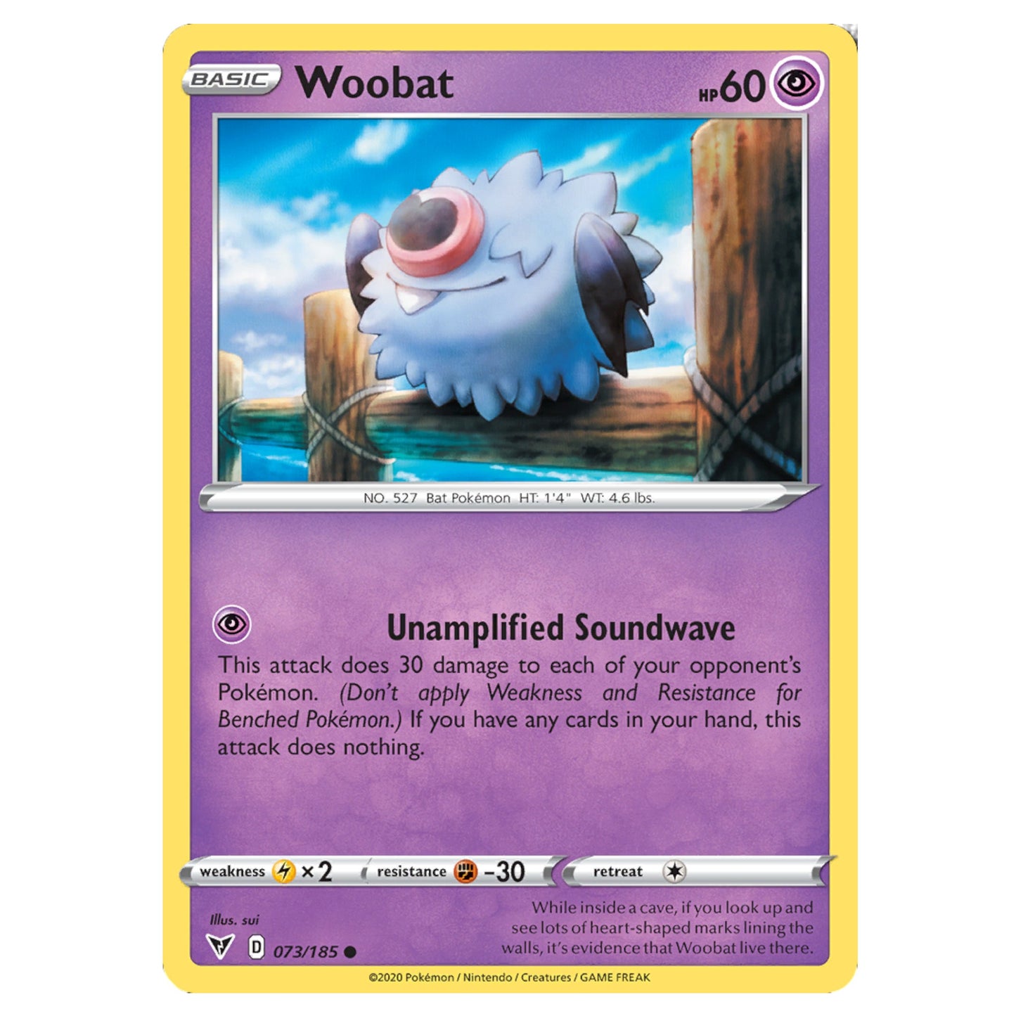 Pokémon Woobat #73