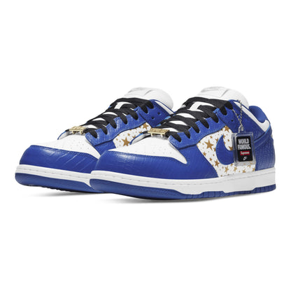 Nike SB Dunk Low Supreme Stars Hyper Royal (2021) - DH3228-100