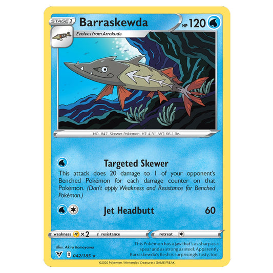 Pokémon Barraskewda #42