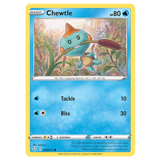 Pokémon Chewtle #026/072